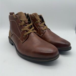 BRAND NEW Sonoma Vitalize by Ortholite EASON Ankle Boots Size 10 Cognac Brown